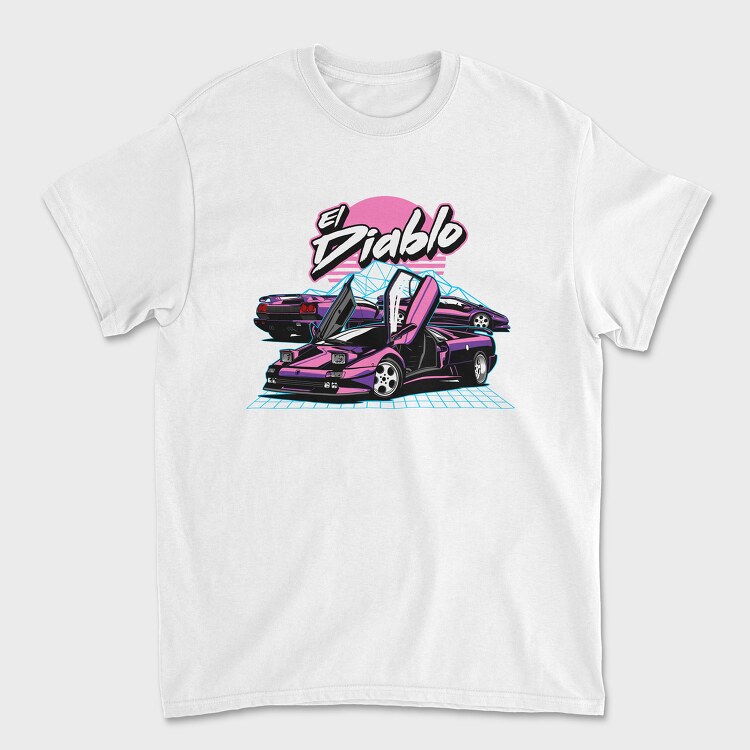 Poster Hiking, Unisex Men's T-Shirt