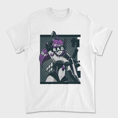 Girl SAD, Unisex Men's T-Shirt