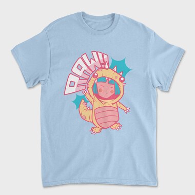 Anime Dino Suit, Unisex Men's T-Shirt