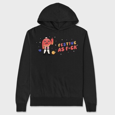 Anti Christmas, Unisex Men's Hoodie
