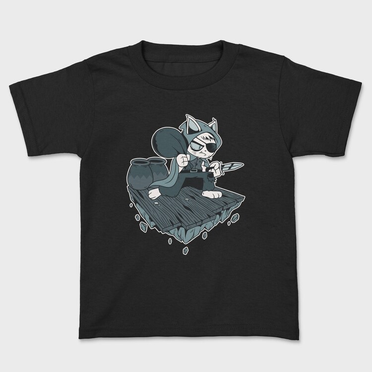 Magician Cat, Unisex Men's T-Shirt