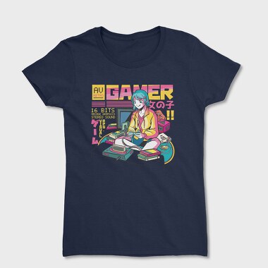 Anime Gamer Girl, Women's T-Shirt
