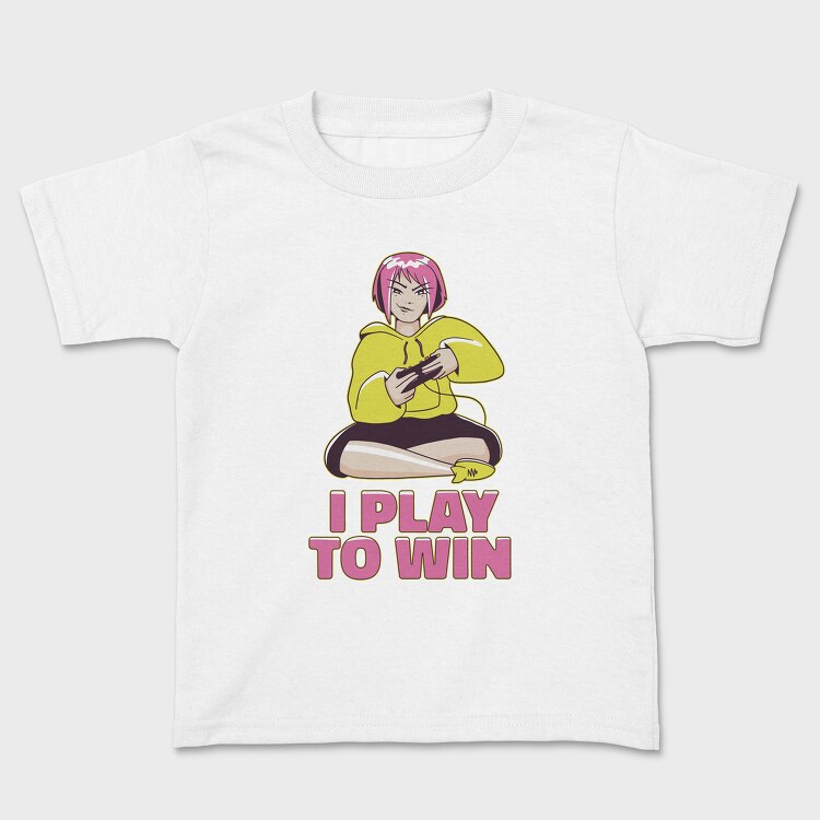 Anime Girl, Kids' T-Shirt