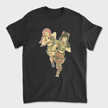 Girls Soldiers, Unisex Men's T-Shirt