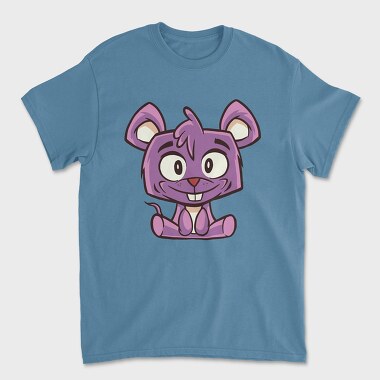 Унисекс Мъжка Тениска, Cute Mouse