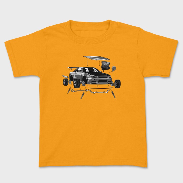 Biker Lifestyle, Kids' T-Shirt