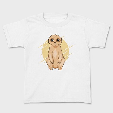 Cute Meerkat, Kids' T-Shirt