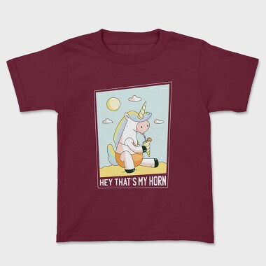 Hey That's My Horn, Kids' T-Shirt