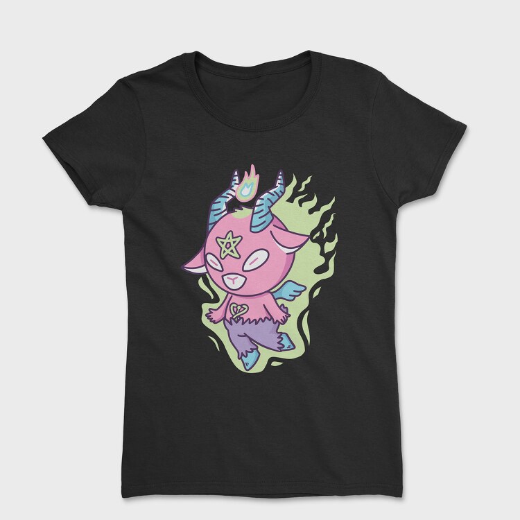 Cute Pastel Baphomet, Women's T-Shirt