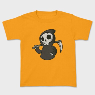 Cute Grim Reaper, Kids' T-Shirt