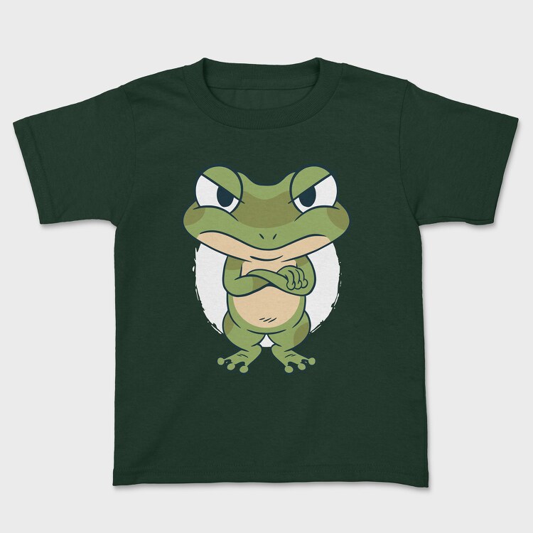 Frog Cartoon, Kids' T-Shirt