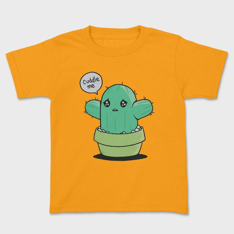 Cuddle Me Cactus, Kids' T-Shirt