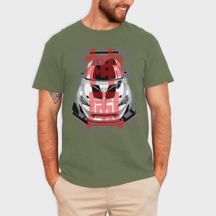 Mountain House, Happy Alone, Унисекс Мъжка Тениска