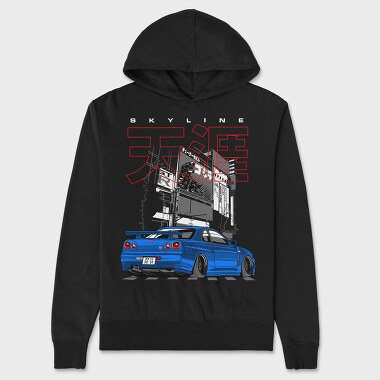 R34 Stance, Unisex Men's Hoodie