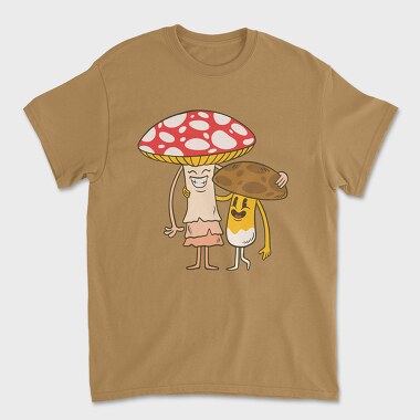 Mushrooms, Unisex Men's T-Shirt