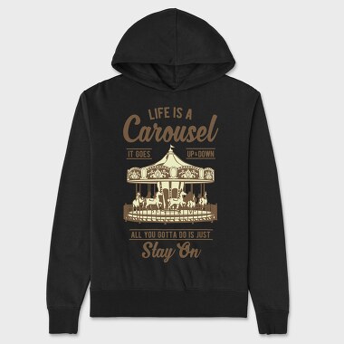 Carousel, Unisex Men's Hoodie