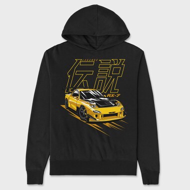 RE-Amemiya RX7, Unisex Men's Hoodie