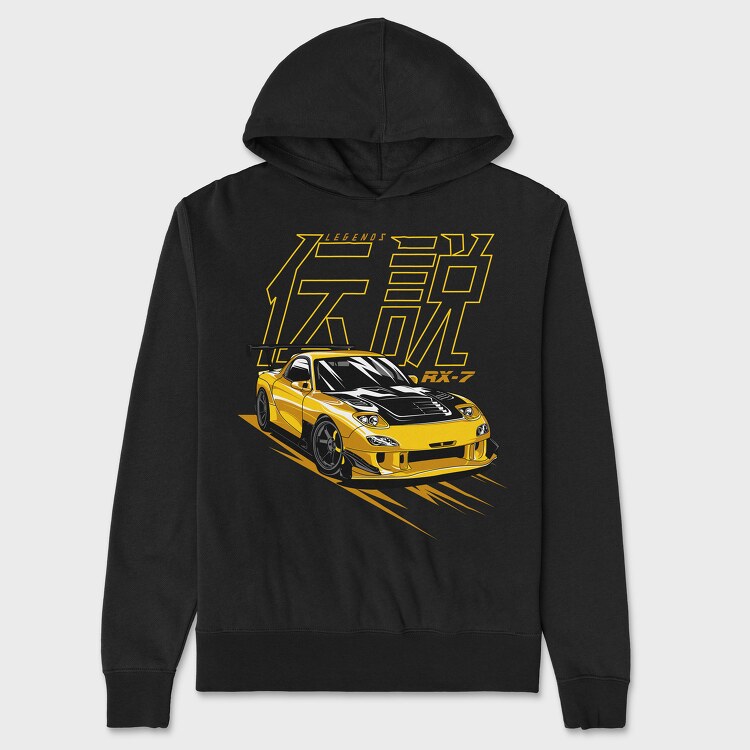 RE-Amemiya RX7, Unisex Men's Hoodie