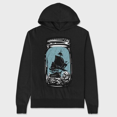 Trapped, Unisex Men's Hoodie