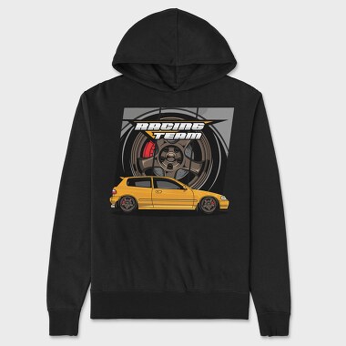 Civic, Unisex Men's Hoodie