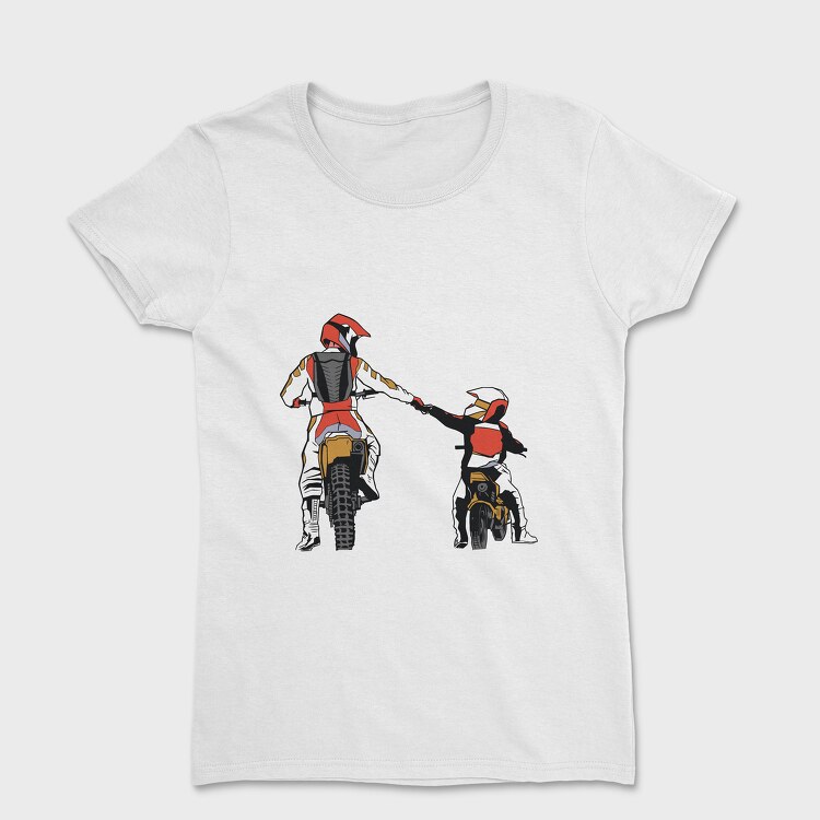Father And Son Enduro, Дамска Тениска