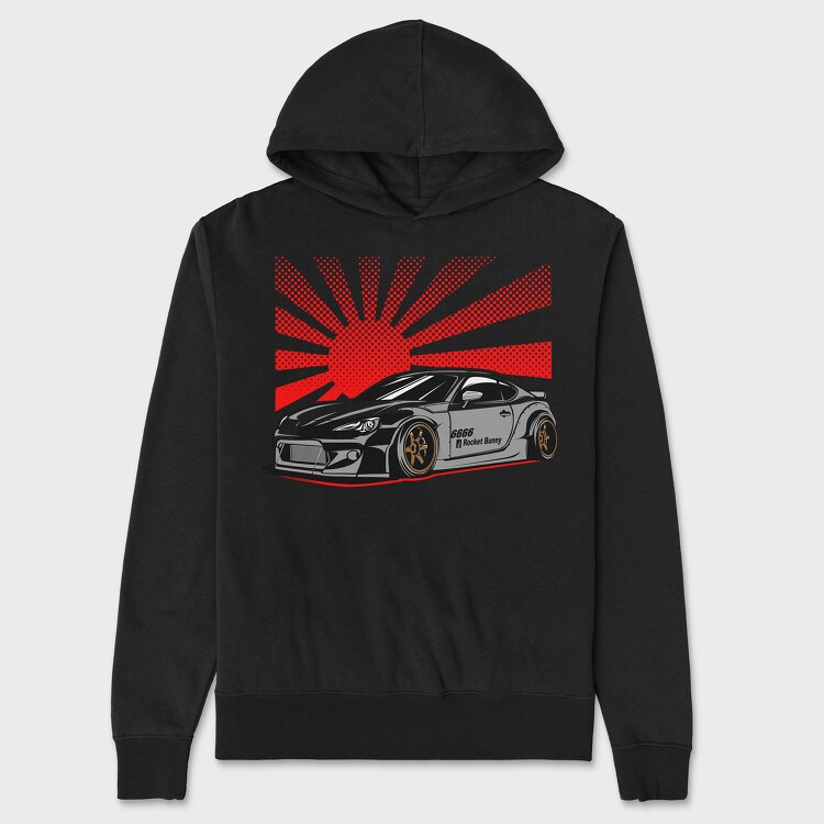 GT86 ROCKET BUNNY, Unisex Men's Hoodie