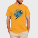 Scooter Sloth, Unisex Men's T-Shirt