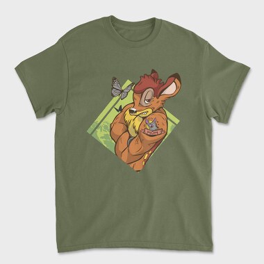 Bambi Mom, Unisex Men's T-Shirt