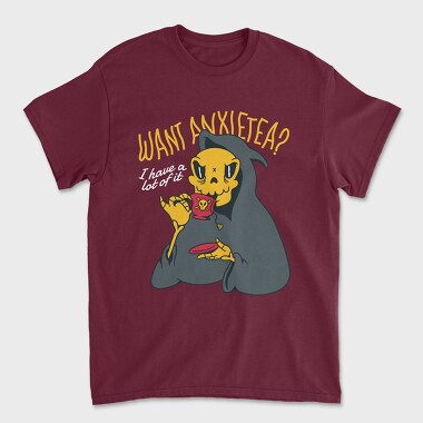 Anxietea, Unisex Men's T-Shirt