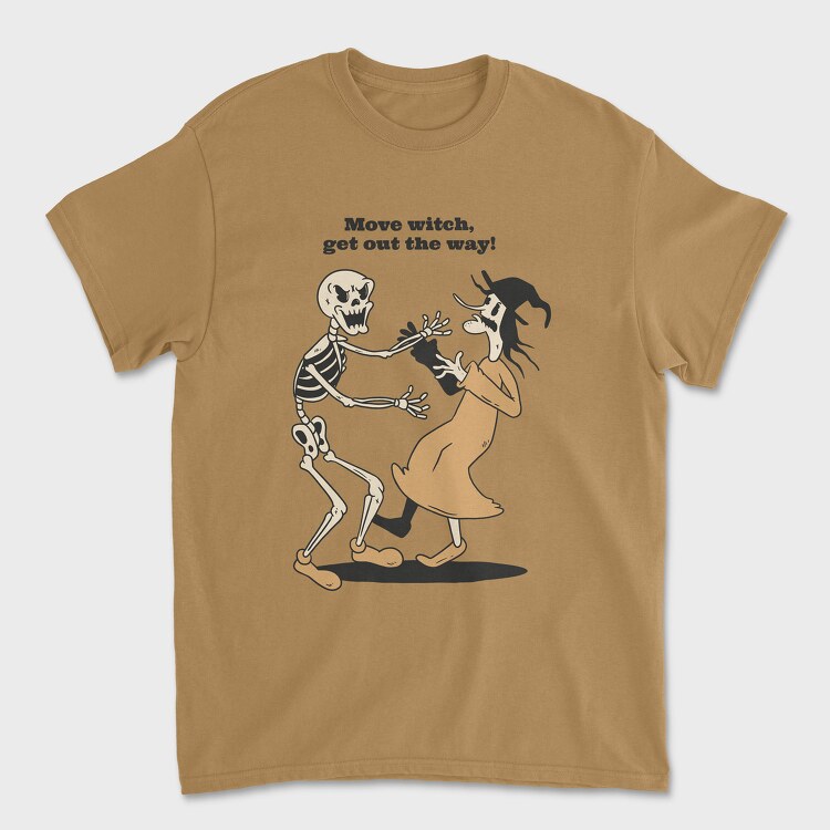 Move Witch, Унисекс Мъжка Тениска