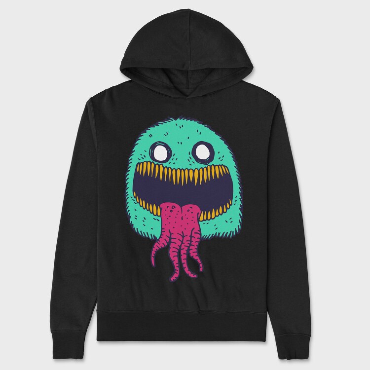 Monster Faces 1, Унисекс Мъжко Суичър