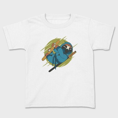 Sloth Ninja, Kids' T-Shirt