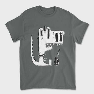 Trex Guitar, Unisex Men's T-Shirt