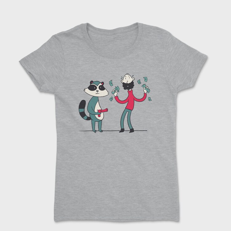 Raccoon Guy, Дамска Тениска