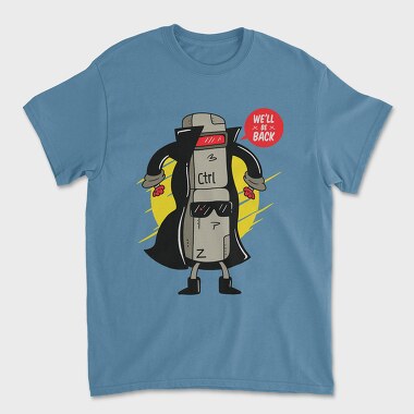 Ctrl Z Cyborg, Unisex Men's T-Shirt