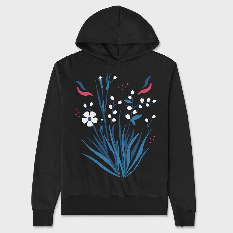 Nature Botanical 1, Unisex Men's Hoodie