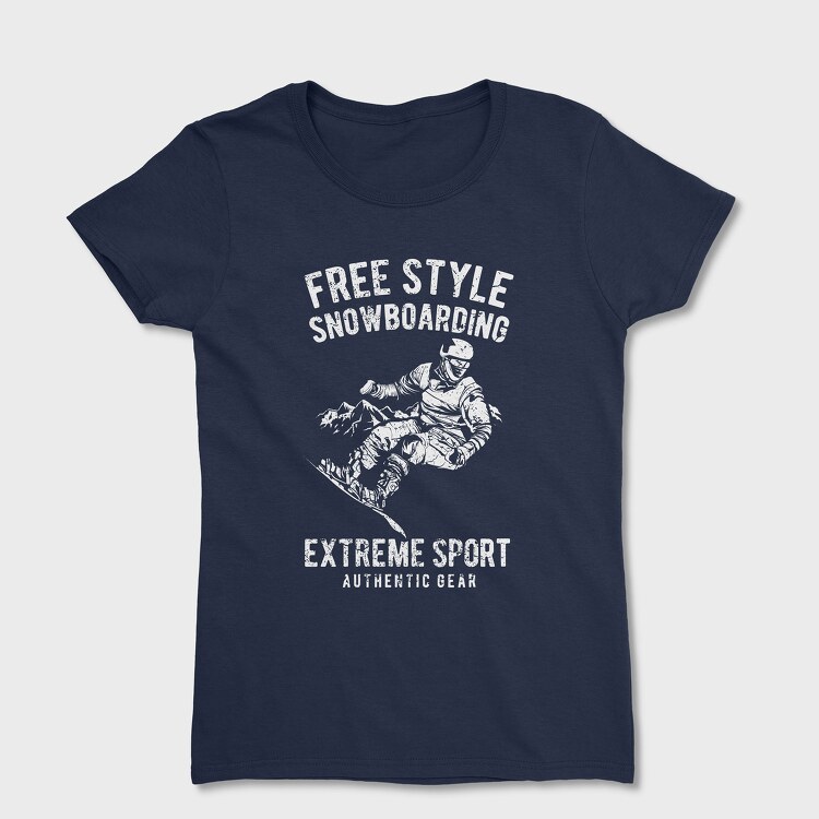 Extreme Snowboard, Unisex Men's T-Shirt