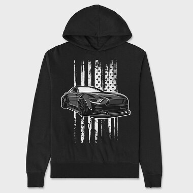 American Pride, Unisex Men's Hoodie