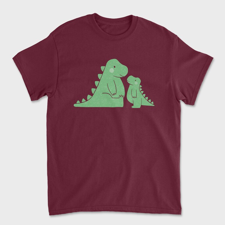 Cute Dinosaur, Унисекс Мъжка Тениска