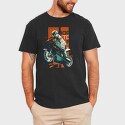 Comic Rider Motorcycle, Unisex Men's Hoodie