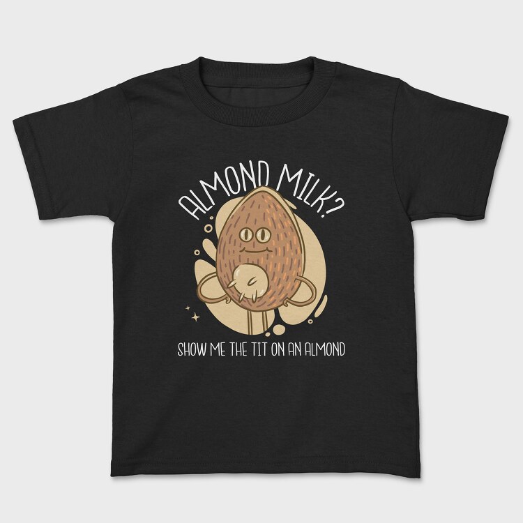 Almond Milk, Kids' T-Shirt