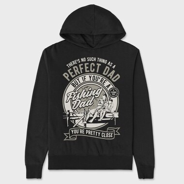 Fishing Dad, Unisex Men's Hoodie