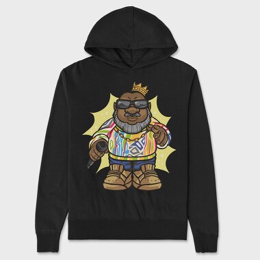 Biggies Gnome, Unisex Men's Hoodie