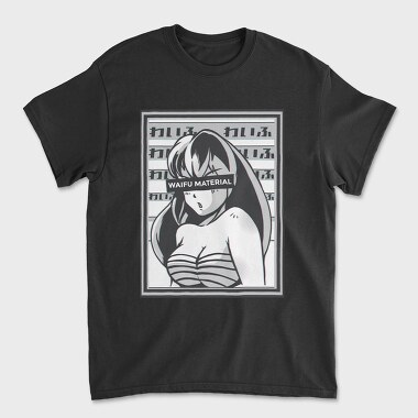 Waifu Material, Unisex Men's T-Shirt