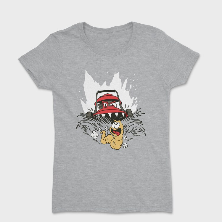Lawn Mower Monster, Women's T-Shirt