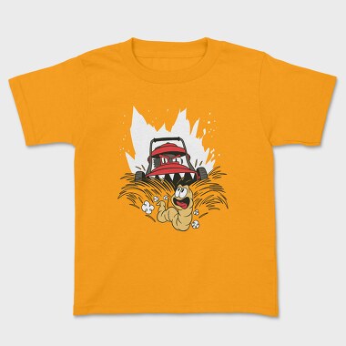 Lawn Mower Monster, Kids' T-Shirt