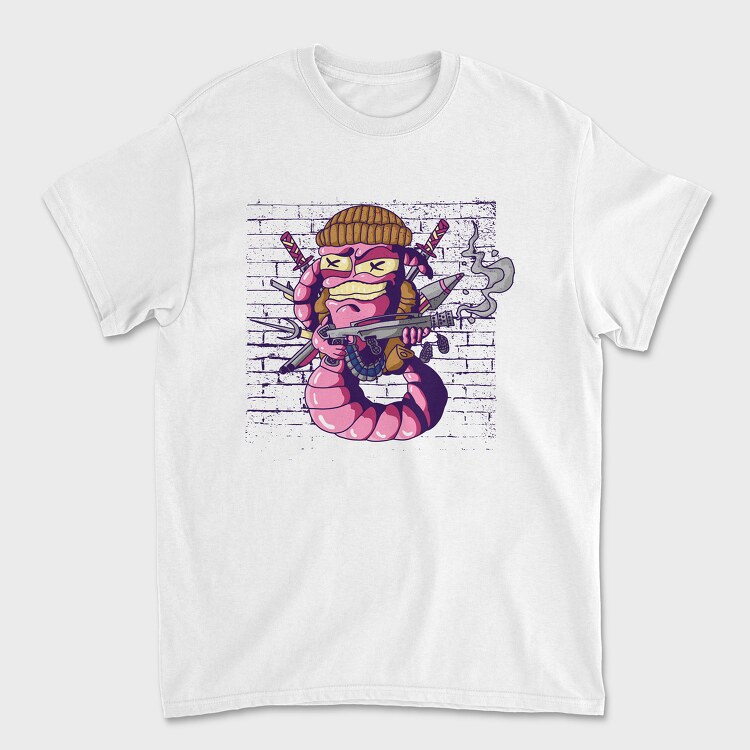 War Worm, Unisex Men's T-Shirt