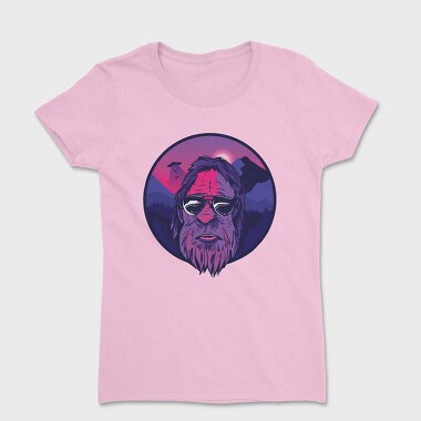 Bigfoot Landscape, Women's T-Shirt