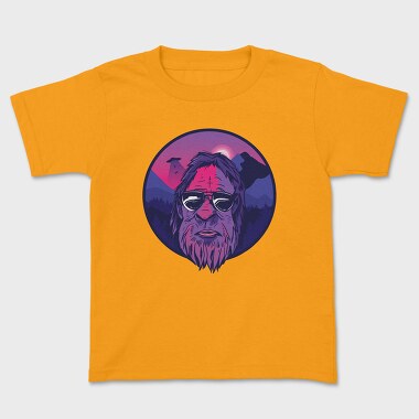 Bigfoot Landscape, Kids' T-Shirt