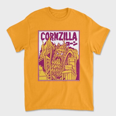 Corn Zilla, Unisex Men's T-Shirt
